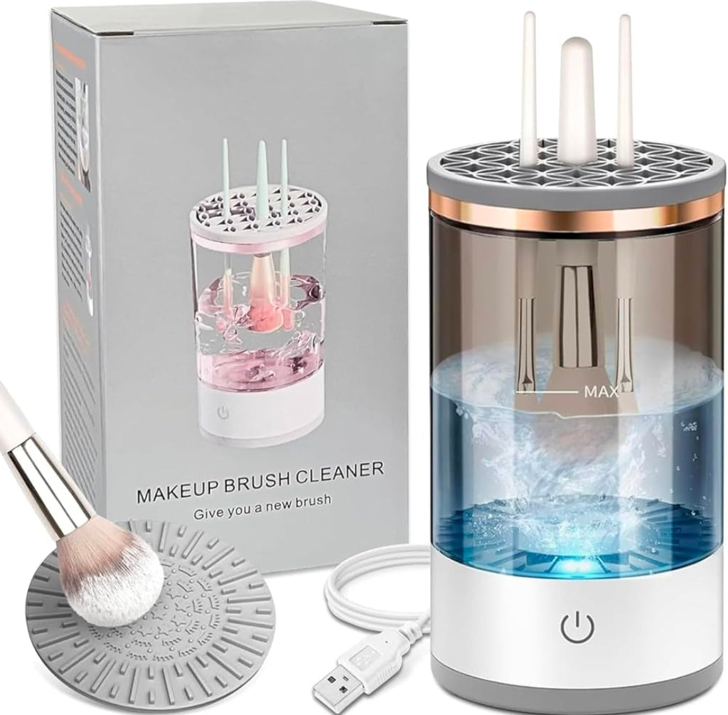 Electronic Makeup Brush Cleaner