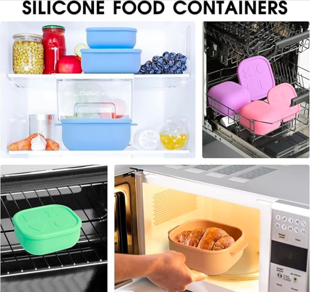 Reusable Silicone Food Storage Bags