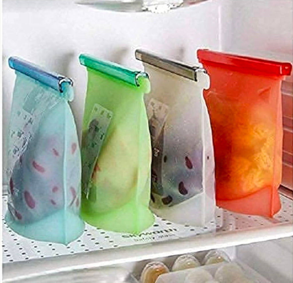 Reusable Silicone Food Storage Bags