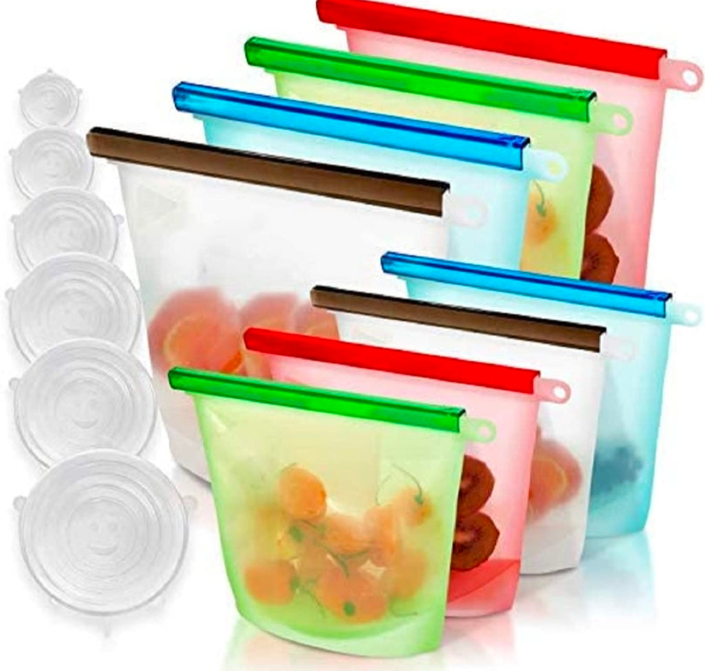Reusable Silicone Food Storage Bags